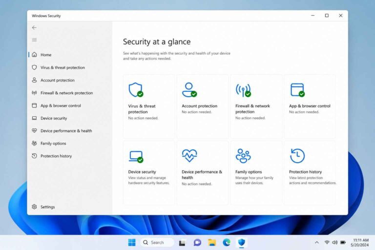 windows 11 sequrity